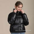 OEM New Zipper Short Puff Jacket for Women